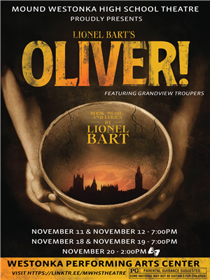 MWHS Theater to Present "Oliver!"